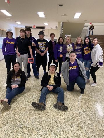 Basketball Homecoming Spirit Day Five: ‘Be a Sprinkle of Trojan Pride’ (Wear Purple and Gold)