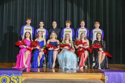 PHS Basketball Homecoming Court 2023