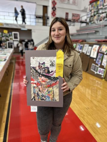 Jazmine Ramsey Places at Mineral Area Annual K-12 Art show