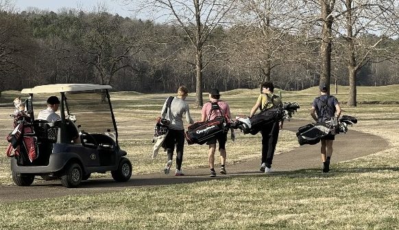 The PHS golf team takes their first win of the 2024 season