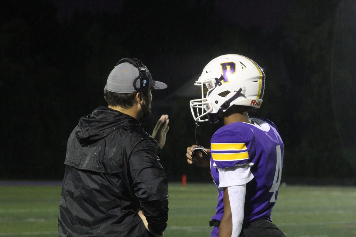 Freshman David Miller starts as Quarterback for the PHS Varsity Football Team