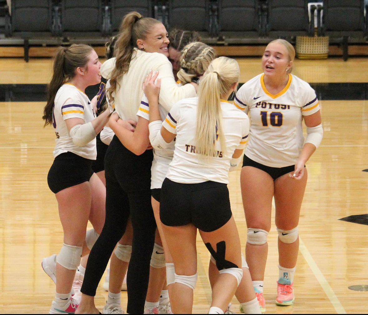 Potosi Lady Trojans defeated conference rival Farmington Knights