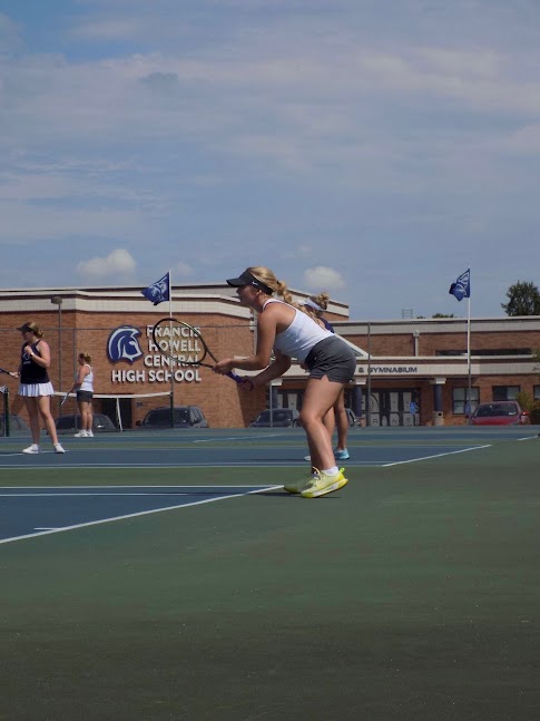 Senior Tennis player Lani Elder’s accomplishing goals with hard work