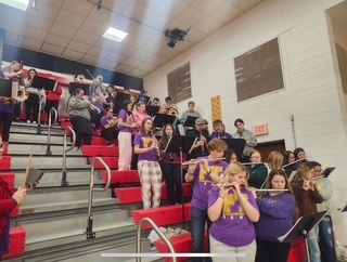 The PHS band at mineral area collage.