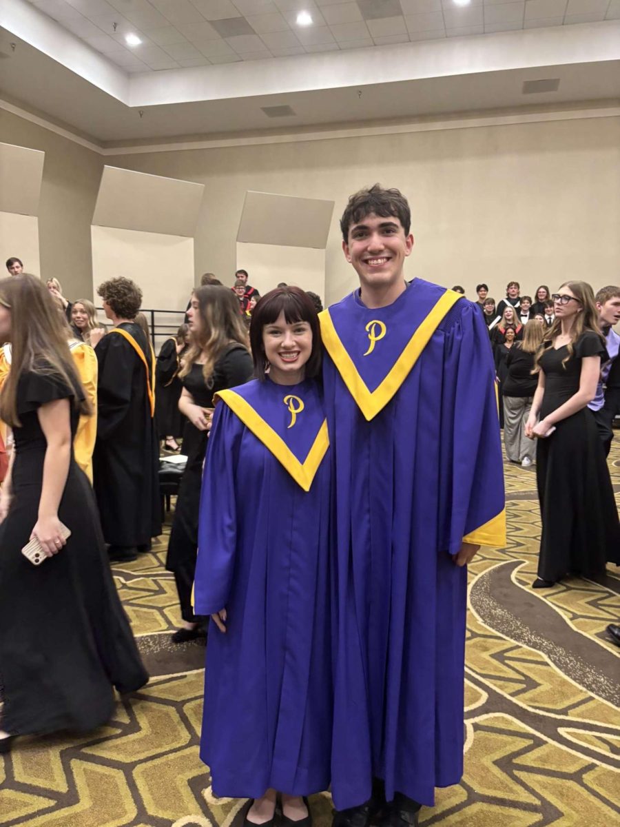 Macy Saunders and Samuel Rhodes Achieve All-State Choir Honors and Attend State Workshop