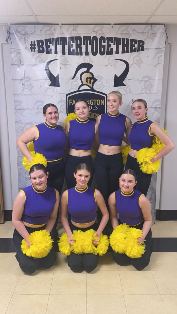 The PHS Pommies at the Farmington Invitational