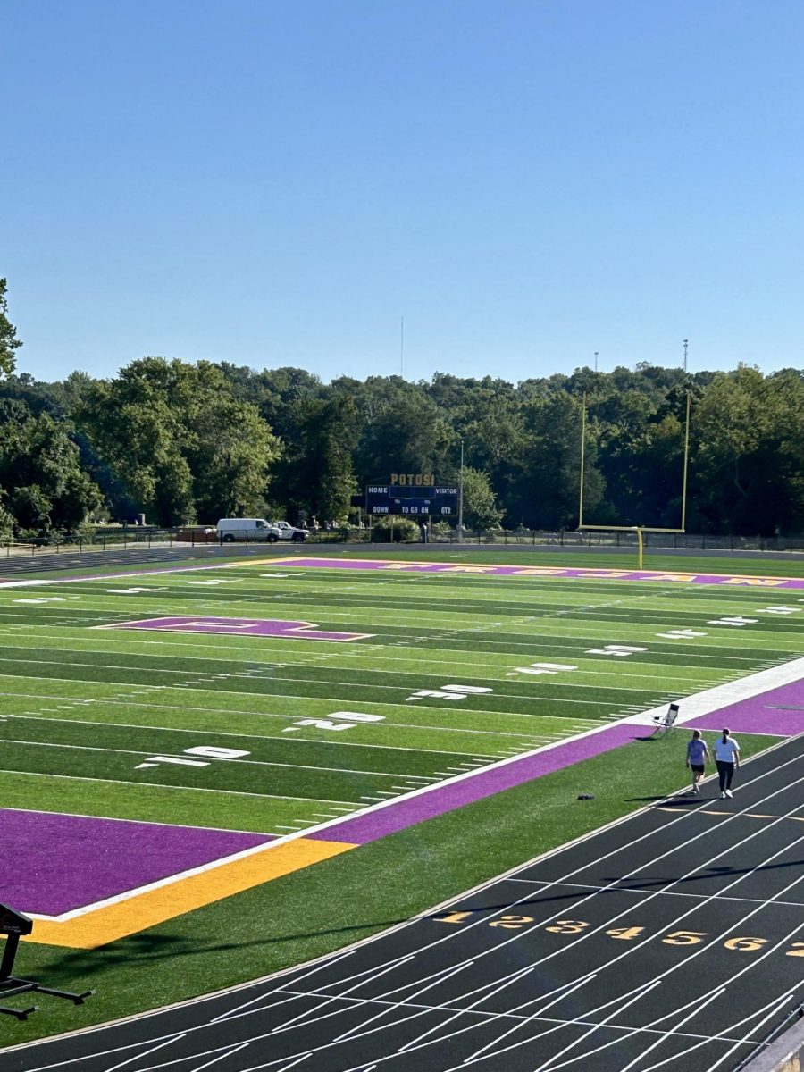 Potosi Schools gain a new track and turf field