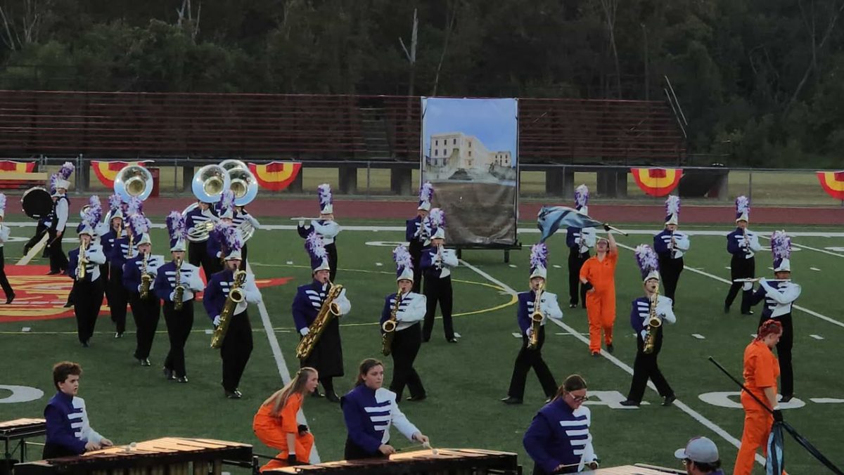 Potosi marching band has their first competition at Murphyboro
