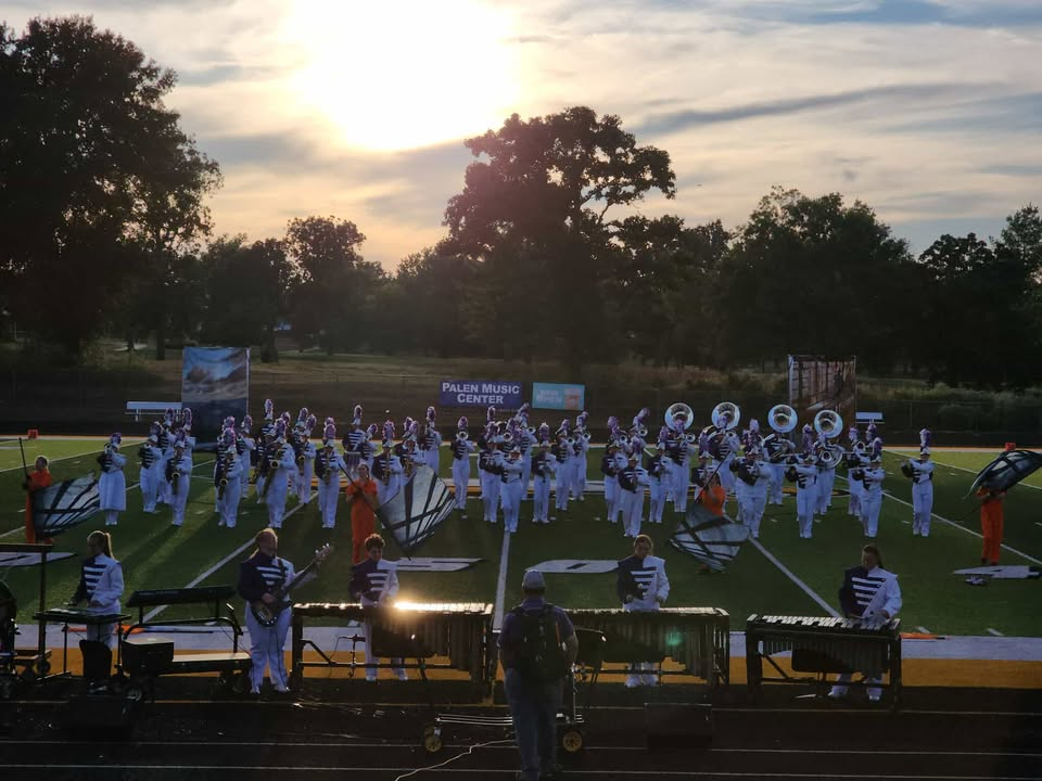 Potosi High School Band Claims Grand Champs on Sep. 20th at Sullivan.