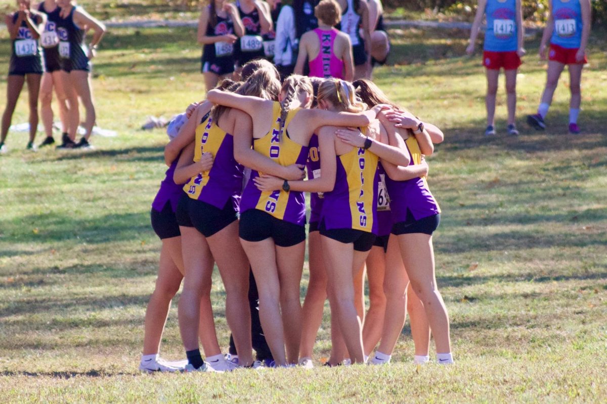 Potosi cross country team runs at Engler Park, Farmington