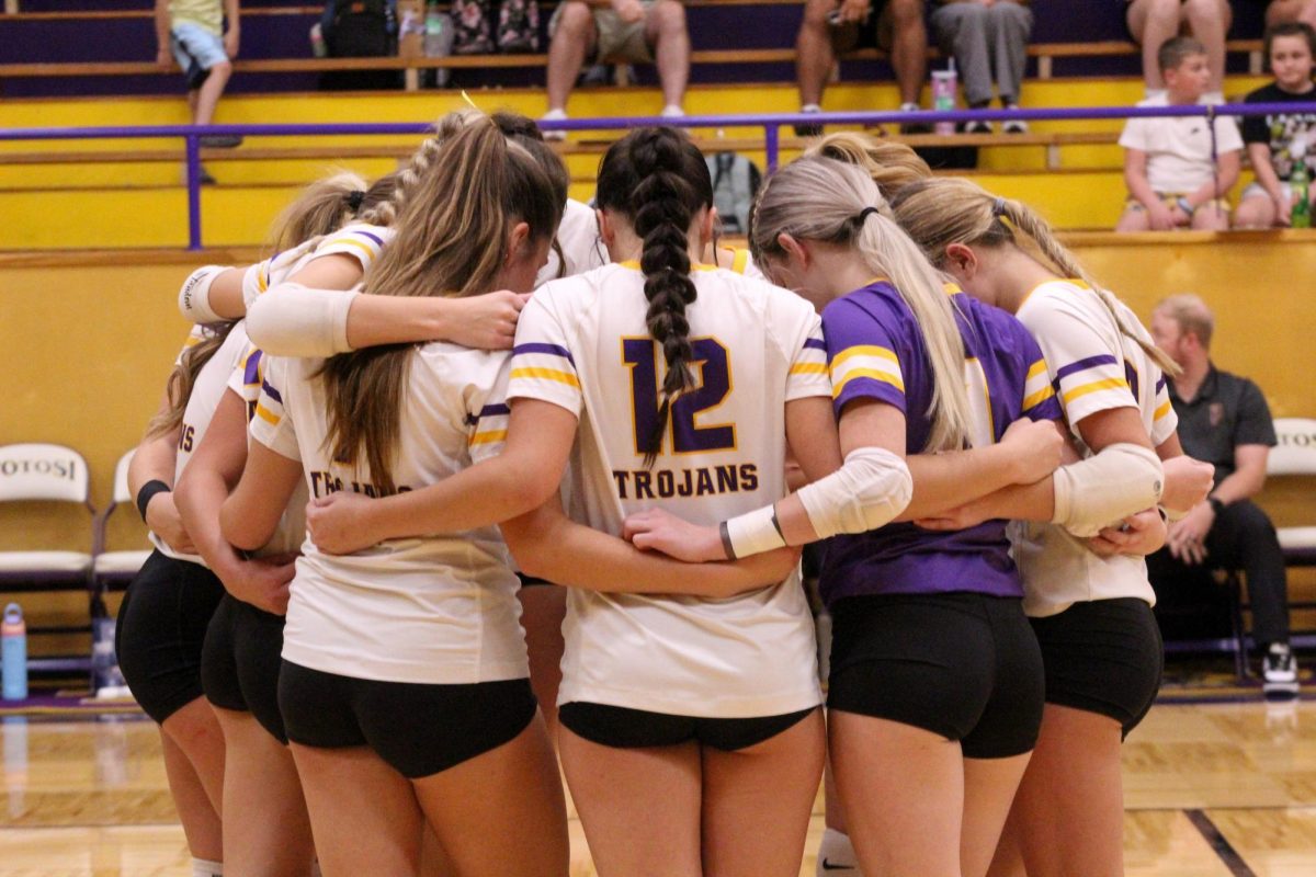 Lady Trojans Volleyball finds their way back to the district championship