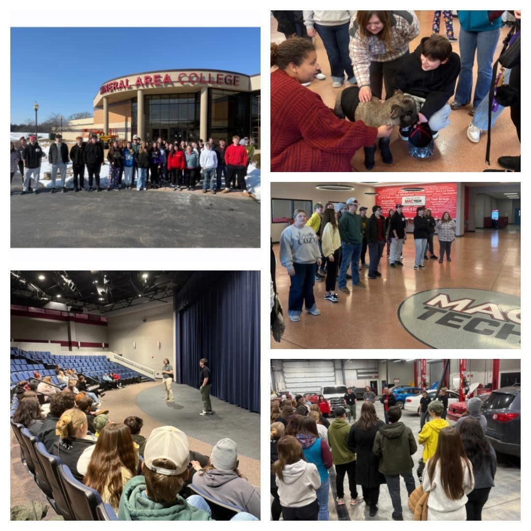 College tour to Jefferson Community college and Mineral Area college.