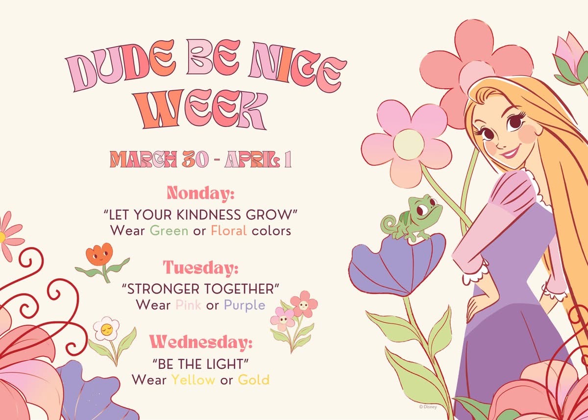 Celebrating Dude Be Nice Week
